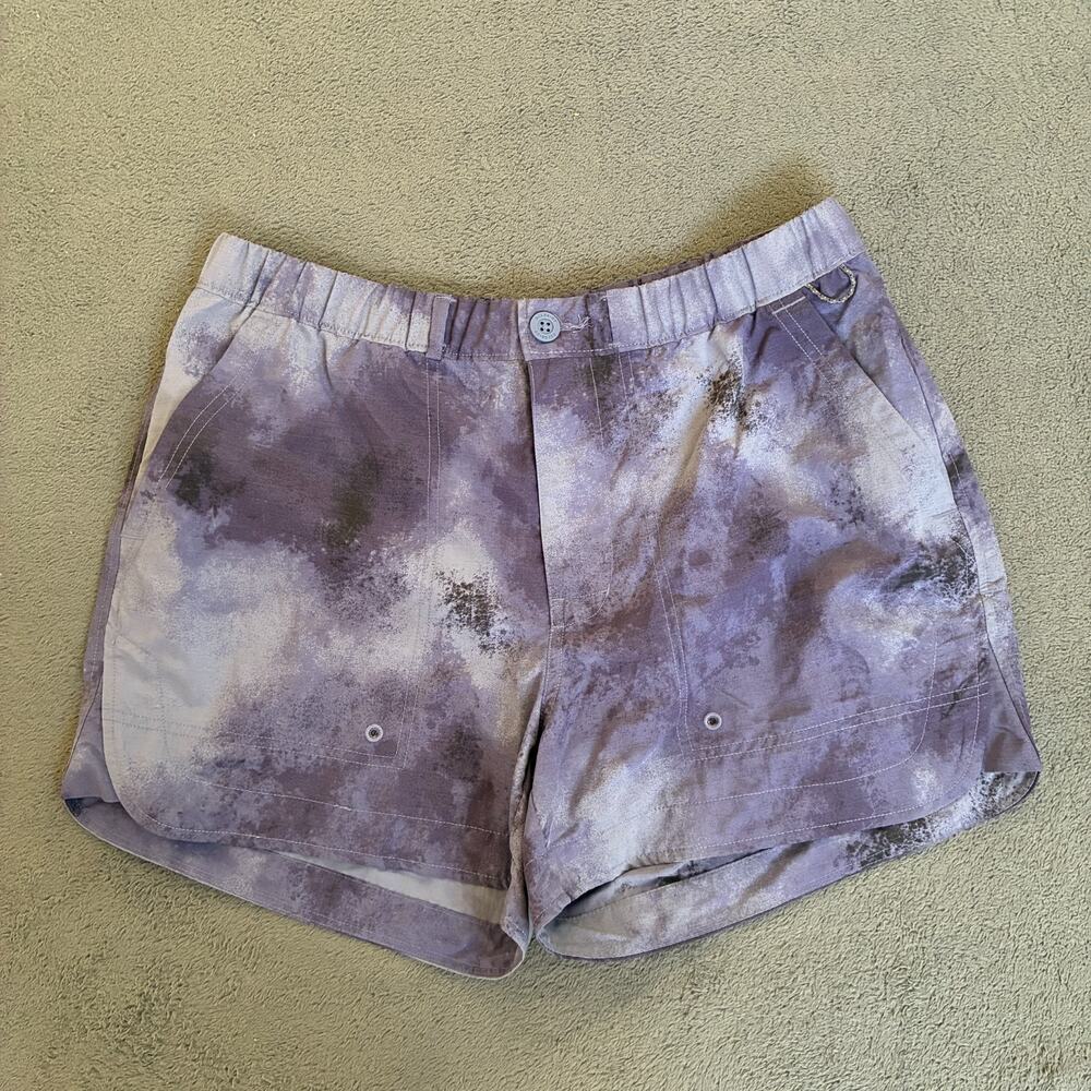 REI Co-op Purple Tie Dye Lightweight Activewear Running Shorts Women's Size M